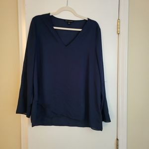 Navy blue blouse